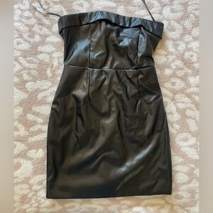 Altar’d State Mini Faux Leather Dress